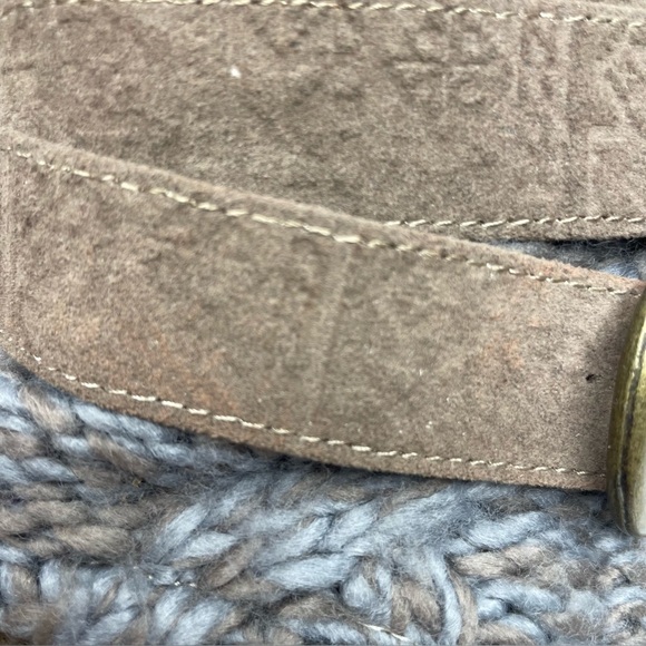 Muk Luks Boots Nikki Belt-Wrapped Taupe Brown Boots Women’s Size 9 - Picture 15 of 15